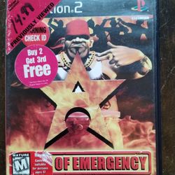 State Of Emergency Ps2