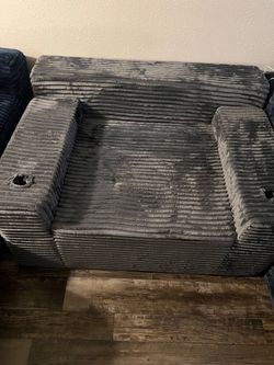 Soft Gray Sofa Chair
