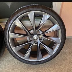 Tesla Model S Wheel And Tires