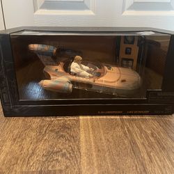 Star Wars 6" Black Series X-34 Landspeeder and Luke Skywalker SDCC 2017 Exclusive New