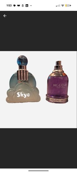 Skye & Holiday Pour Femme Perfume Bottles