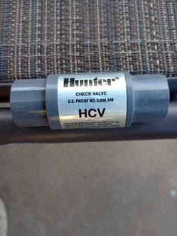 Hunter check valve