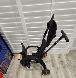 Doona Liki Trike S5, Nitro Black - 5-in-1 Compact, Foldable Tricycle - Suitable for Toddlers 10 to 36 Months