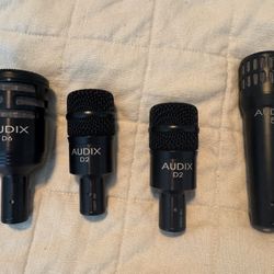 Audix 4-Piece Drum Mic Set