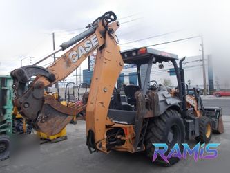 2018 Case 580SN Loader Backhoe - Orange