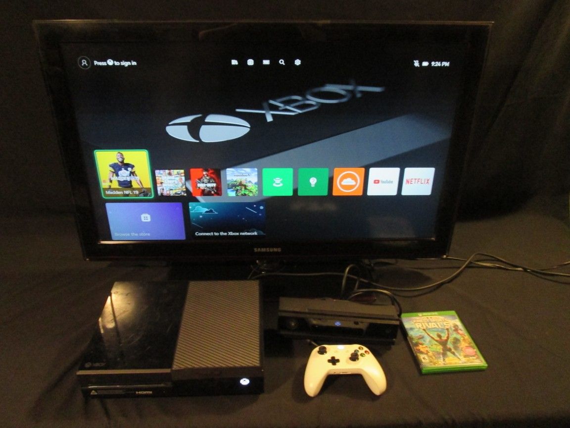 Xbox One With Kinect And Game
