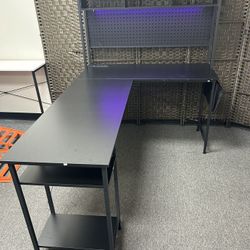 Computer Desk With Led Light
