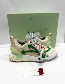 Off White Odsy-2000 ‘White Green’ Shoes Size: 43 / 10 M