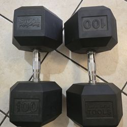 Weight 100lb Dumbbells 