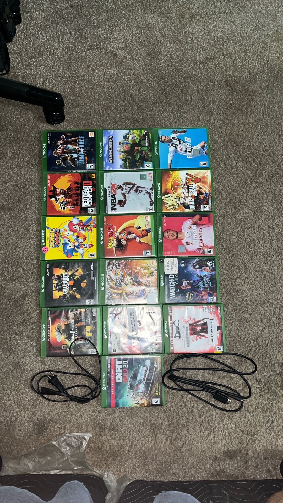 Xbox One S + 16 Games