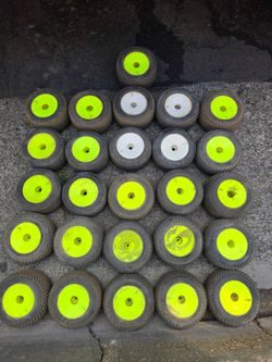 RC Car vintage team losi wheels