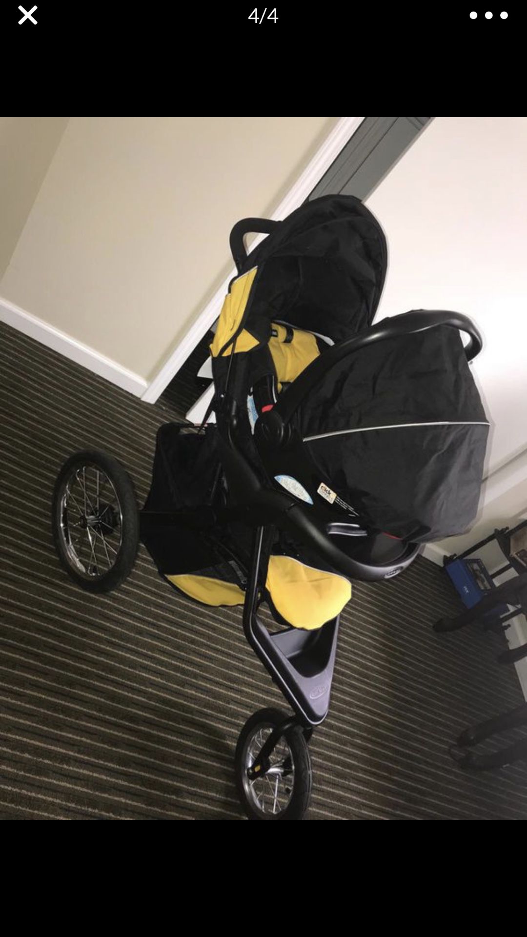 Graco travel system (Car seat and Stroller)