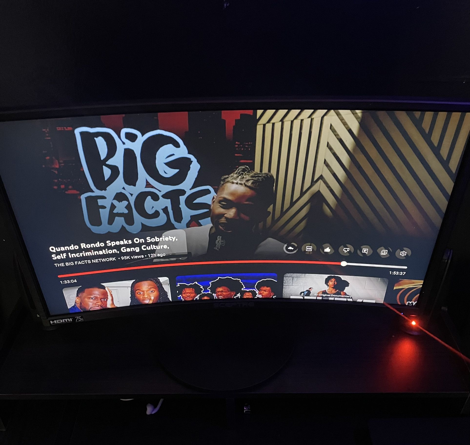 Curve Sceptre Monitor 