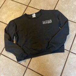 Woman’s Cropped Sweatshirt Size M Paris