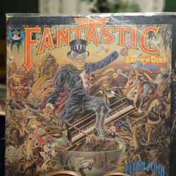 ELTON JOHN "CAPTAIN FANTASTIC" LP/ ALBUM 
