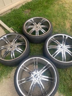 AFTERMARKET 24s Dual 5 - lug pattern ( forgiatos plates)