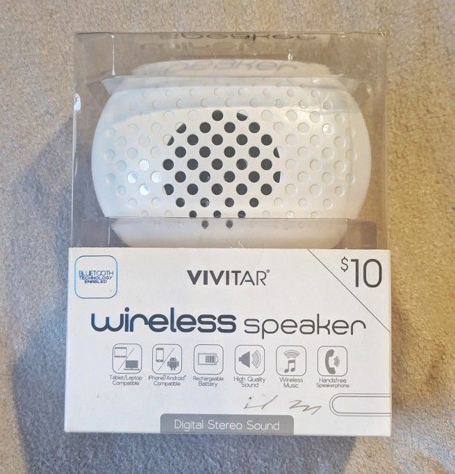 Vivitar 6" Wireless Speaker *NEW*