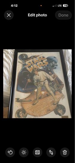 Star Wars 44x30 Signed Collectible Poster by Dru Struzan