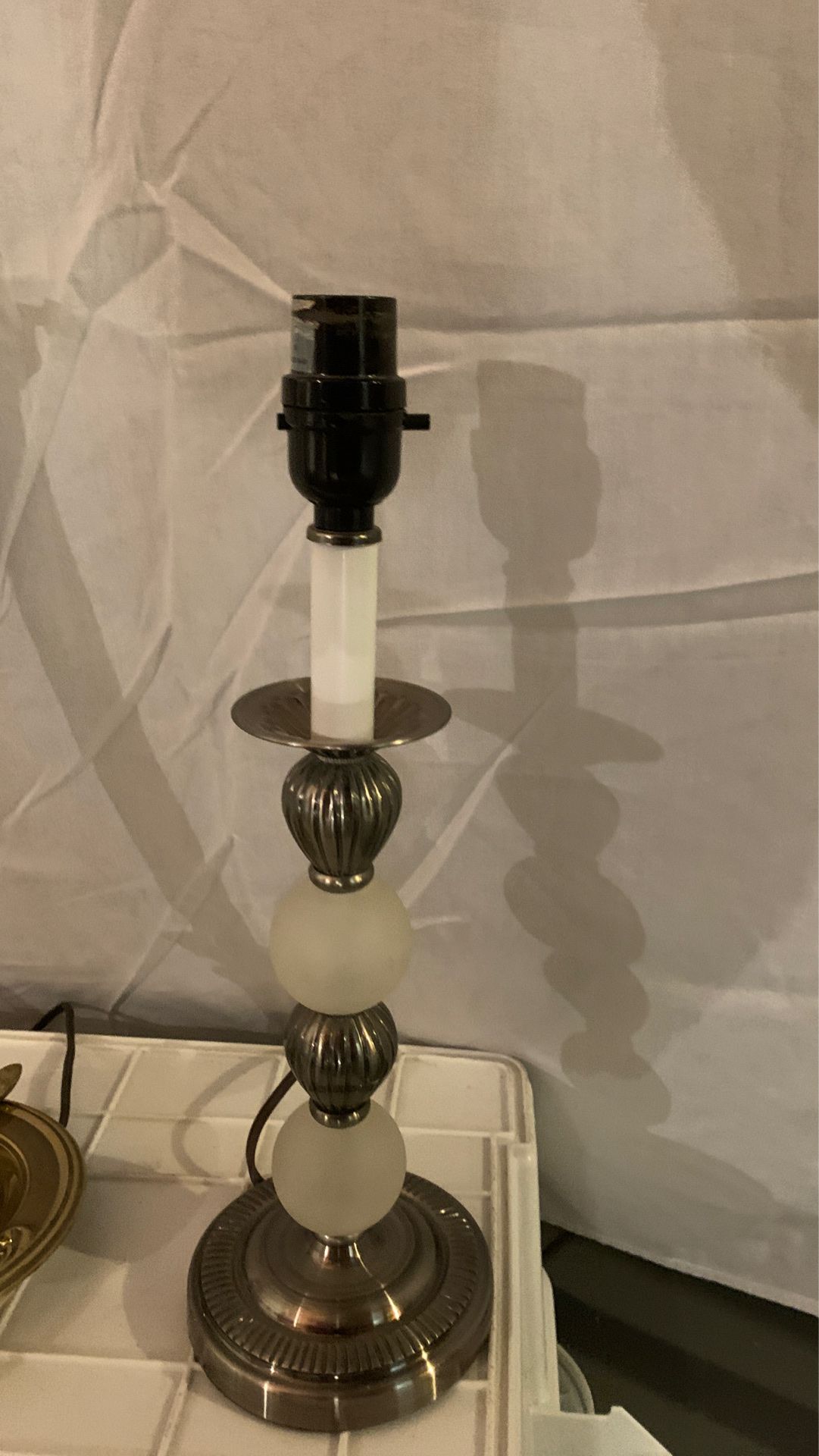Three desk lamps