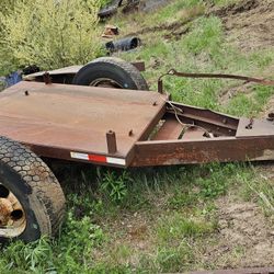 Small Tralier On Semi Tires