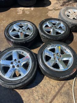 Dodge avenger 18 in wheels and tires