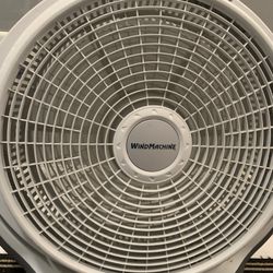 WindMachine Fan With 3 Speed Used Good 