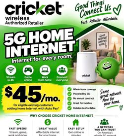 Cricket Home Internet