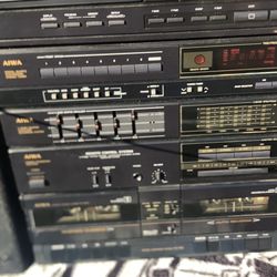 AIWA CX-790U Stereo Cassette Receiver Surround System 