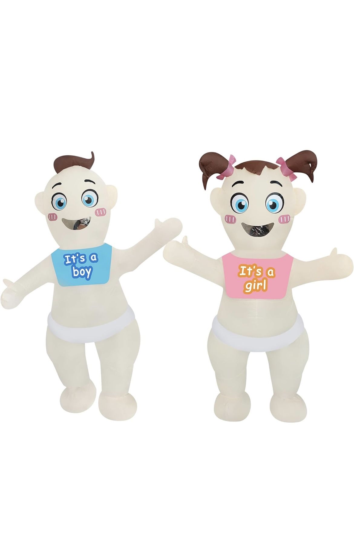 Inflatable Baby Costumes (gender Reveal)