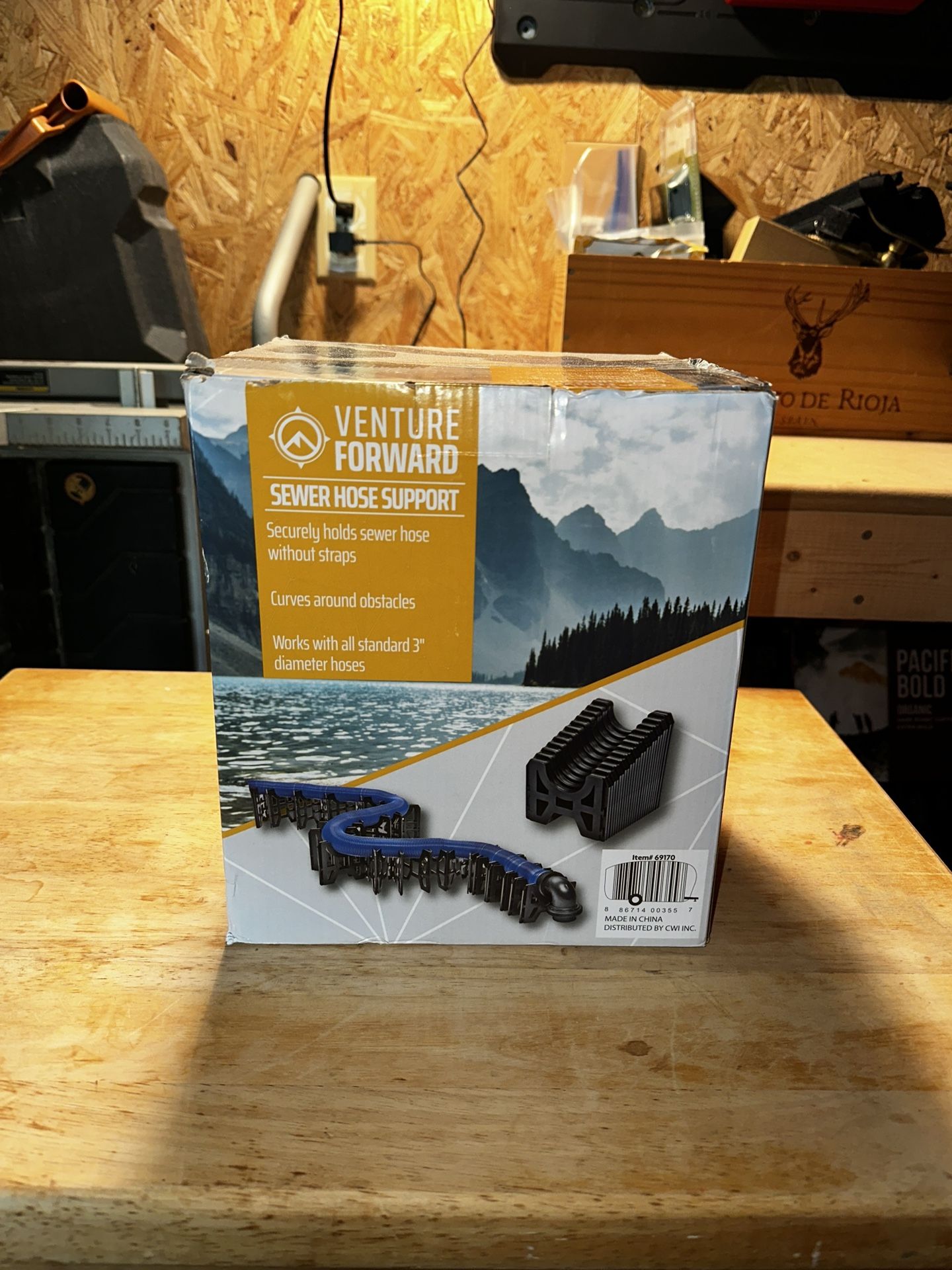 Venture Forward Sewer Hose Supports
