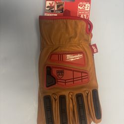 Milwaukee Level 3 Cut Resistant Goatskin Leather Impact Gloves