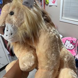 Plush Lion With Tag