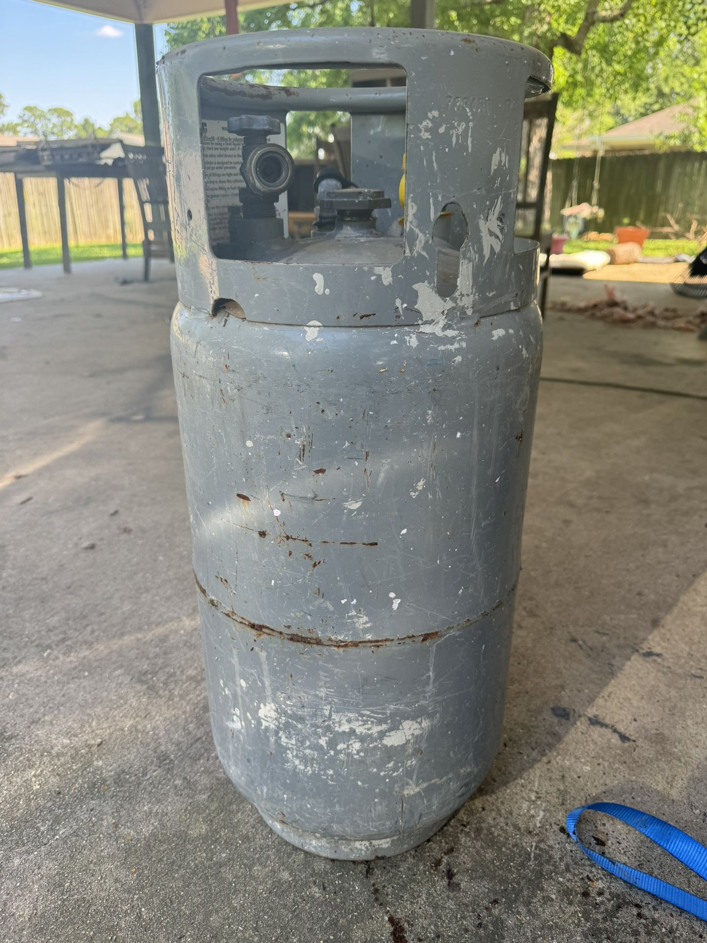 Propane tank