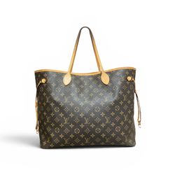 Louis Vuitton Neverfull GM tote bag in the classic Monogram 