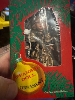 Effanbee Doll Ornament One Year Limited Edition