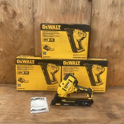 Dewalt 15ga Angled Finish Nailer (Tool Only) Model DCN650
