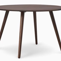 West Elm Oval Dining Table - Walnut