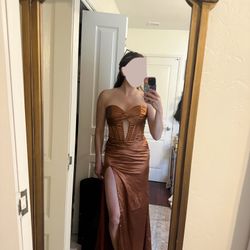 Custom Made Sherri Hill Inspired Corset Dress