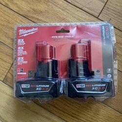 Milwaukee M12 3.0 Battery 2 Pack