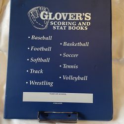 Glovers Scoring & Stat Book ⚾️ 