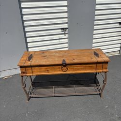 Side Table with Storage 