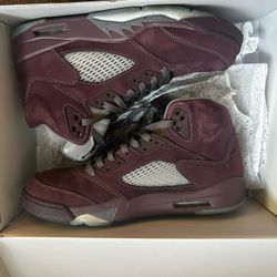 Jordan Burgundy 5s