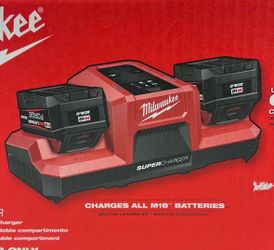 Milwaukee new super charger No battery