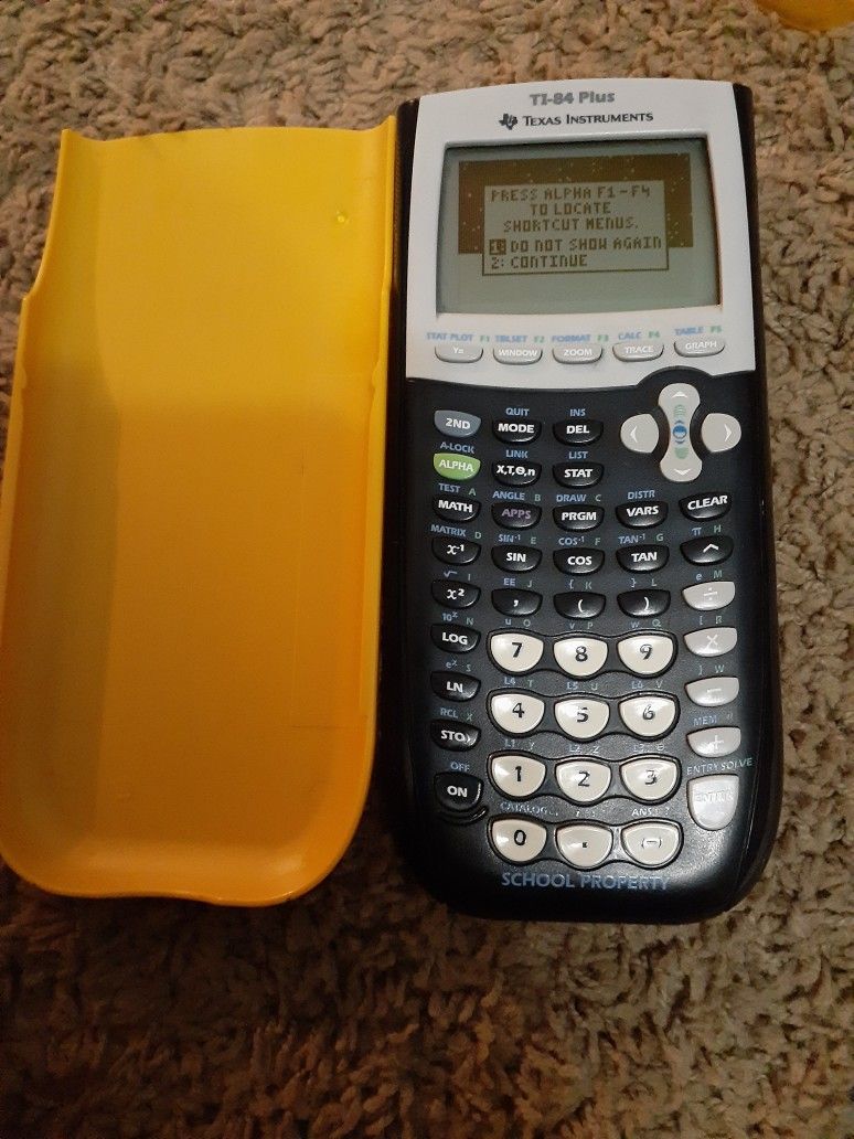 Texas Instruments TI-84 Plus Graphing Calculator Yellow