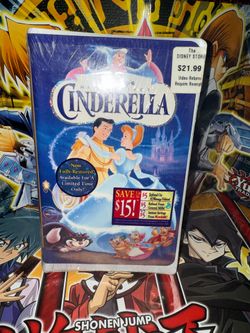 Sealed  Disney's Cinderella VHS