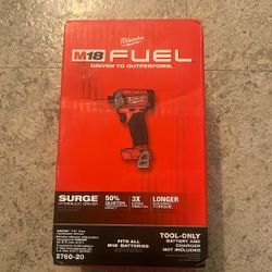 Milwaukee M18 1/4” Hex SURGE Hydraulic Driver