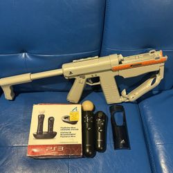 PS3 Move Gun Controllers 