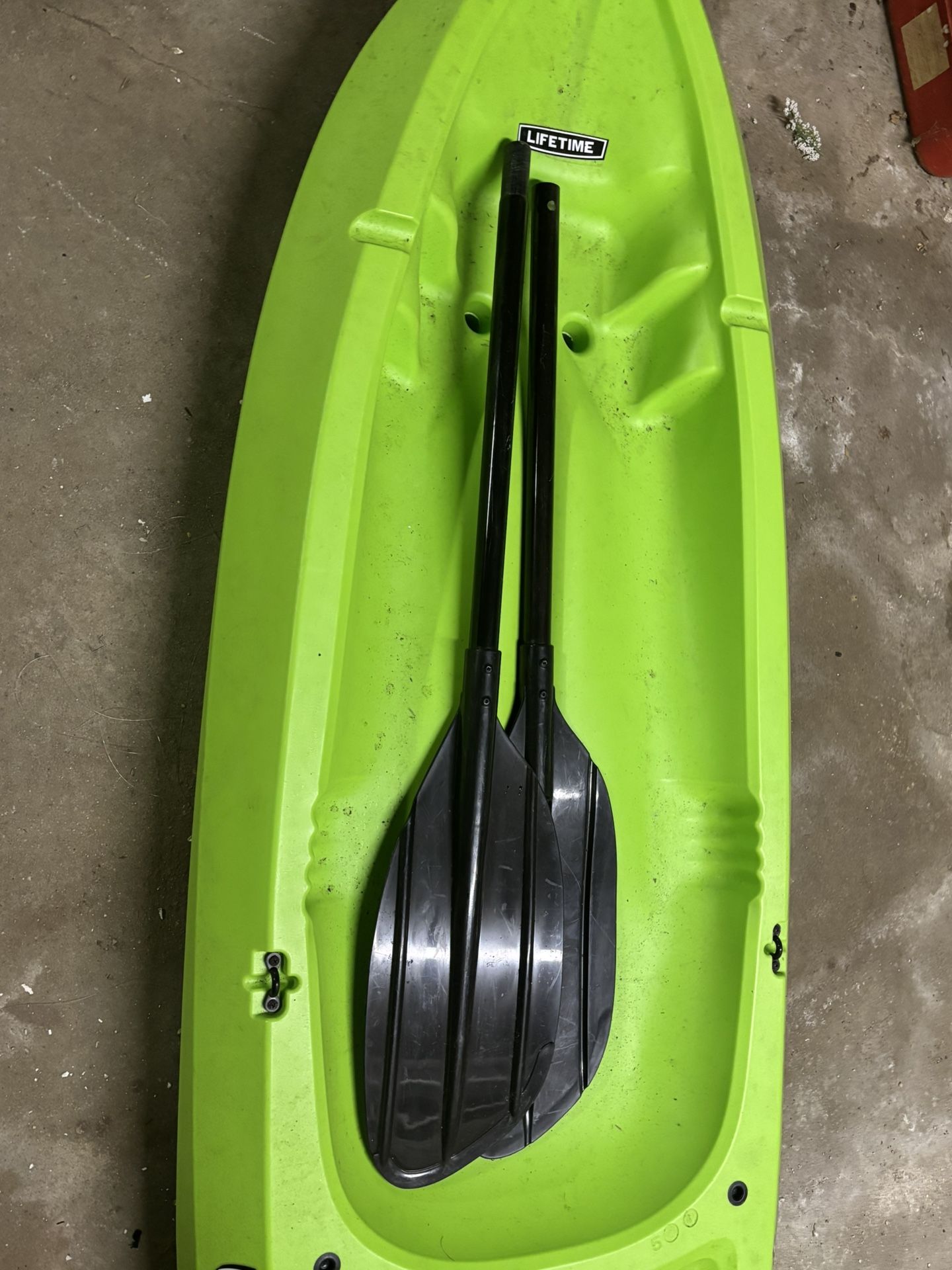 Wave Kids Kayak With Paddle