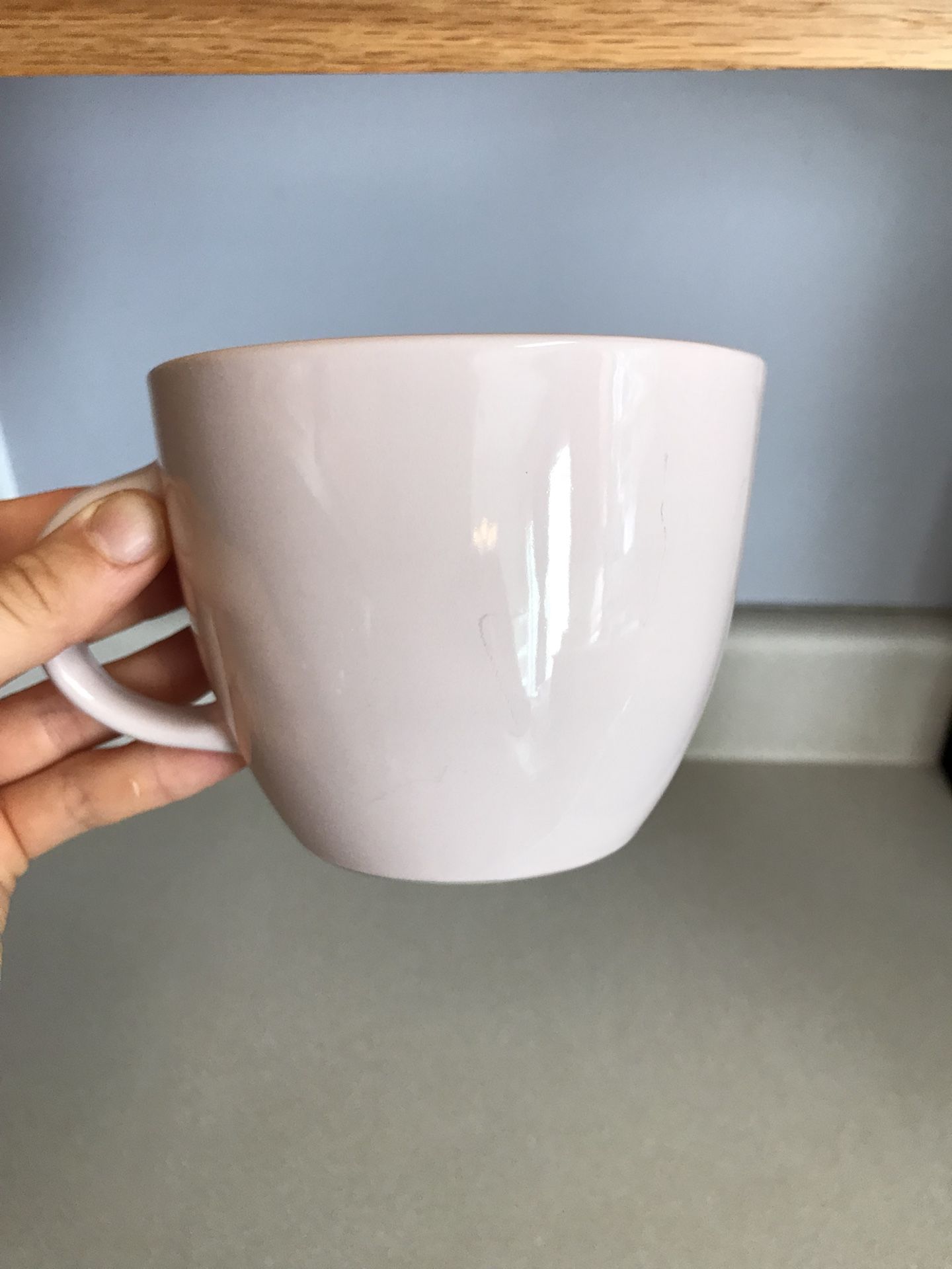 Light pink mug