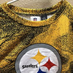 PITTSBURGH STEELERS ZUBAZ NFL MEN'S TEAM LOGO XL